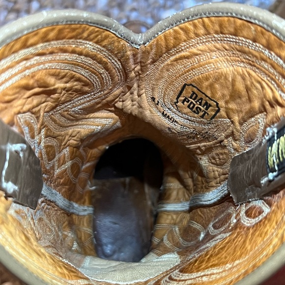 Dan Post Taupe Western Boots - Picture 9 of 9